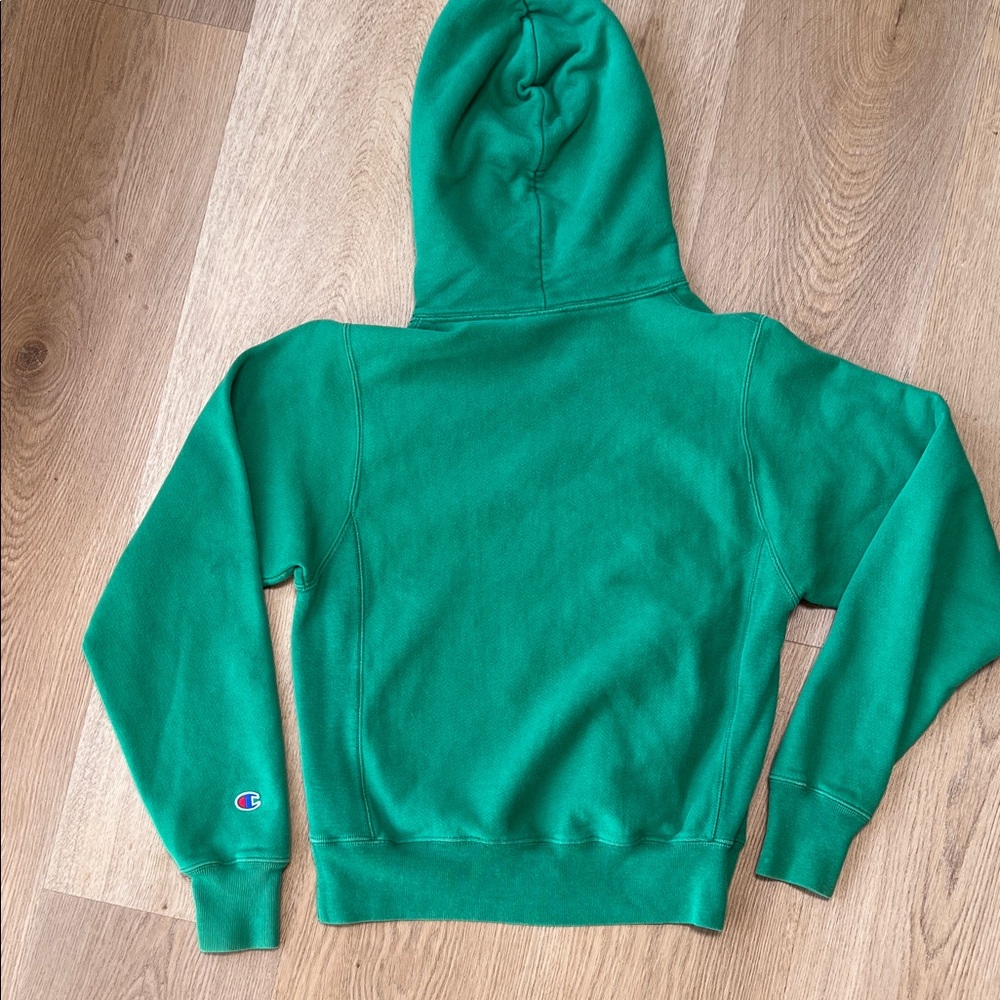 Champion reverse weave vintage 80’s/90’s Green Pullover Hoodie - Picture 6 of 9